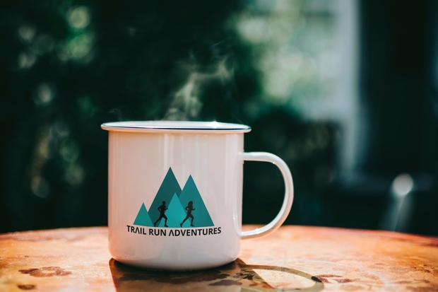 Enamel Mug with logo