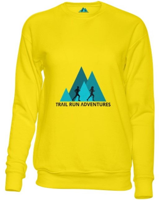 Men Sweatshirt Yellow